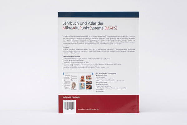 Lehrbuch und Atlas der MikroAkuPunktSysteme (MAPS)  von Jochen M. Gleditsch