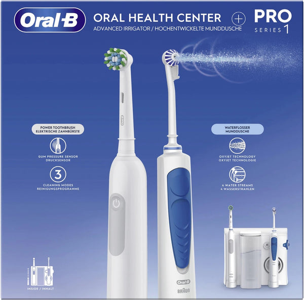 Oral-B Center OxyJet Munddusche + Pro1